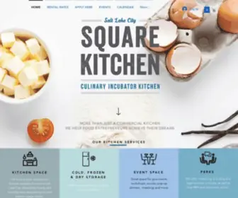 Squarekitchenslc.com(Square Kitchen SLC) Screenshot