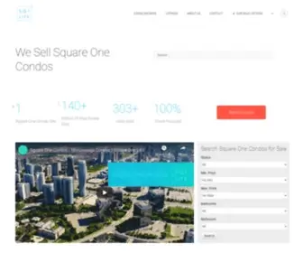 Squareonelife.ca(Square One Condos) Screenshot