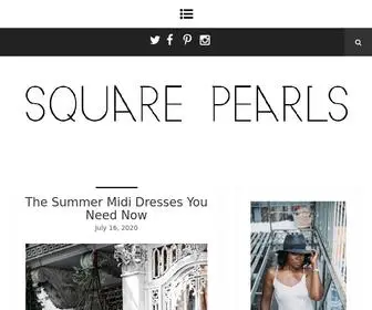 Squarepearls.com(Square Pearls) Screenshot