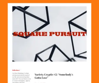 Squarepursuit.com(Square Pursuit) Screenshot