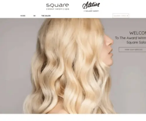 Squaresalon.com(Color Services) Screenshot