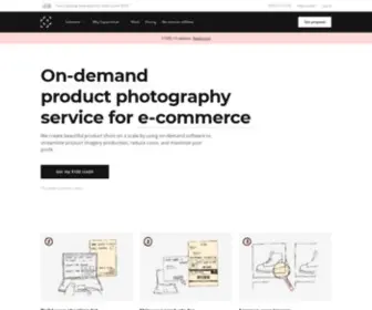 Squareshot.co(Product Photography Service) Screenshot