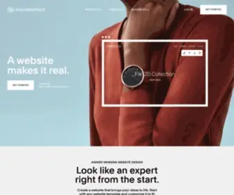 Squarespace6.com(Create a Website in Minutes) Screenshot