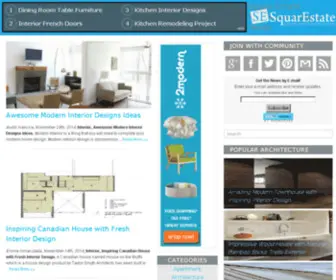 Squarestate.net(Interior and Exterior Design also Architecture Inspiration) Screenshot