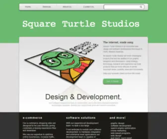 Squareturtle.com.au(Square Turtle Studios) Screenshot