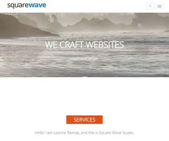 Squarewavestudio.com(Squarewavestudio has a blog with Life) Screenshot