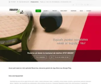 Squash4ALL.ro(Squash4all) Screenshot