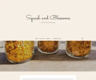 Squashandblossom.com(Homemade Granola and Plant) Screenshot