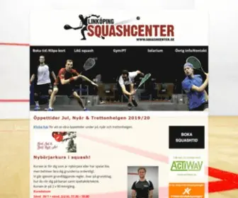 Squashcenter.se(Linköping) Screenshot