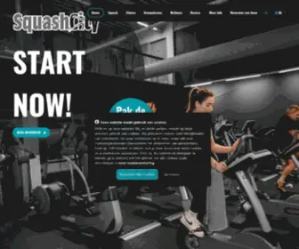 Squashcity.com(Start met fitness) Screenshot