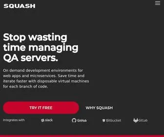 Squash.io(On demand test environments for web apps and microservices) Screenshot