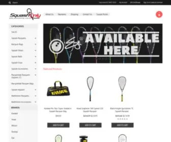 Squashonly.com.au(Squash Racquets Shop) Screenshot