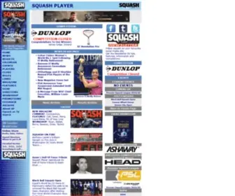Squashplayer.co.uk(Squash Player) Screenshot