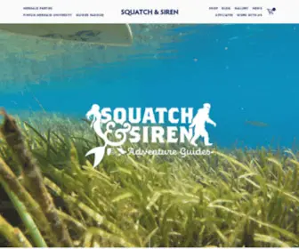 Squatchandsiren.com(Squatch & Siren) Screenshot