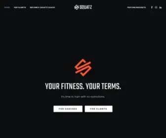 Squatz.com(Squatz Fitness) Screenshot