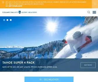 Squawalpine.com(Best Ski Resorts Lake Tahoe) Screenshot