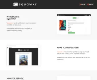 Squawkr.io(Squawkr will be right back) Screenshot