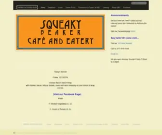 Squeakybeaker.com(Squeakybeaker) Screenshot