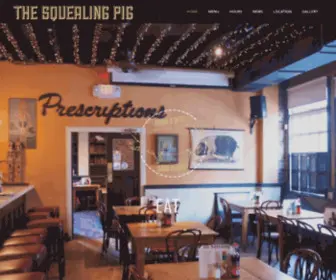 Squealingpigboston.com(The Squealing Pig Boston) Screenshot