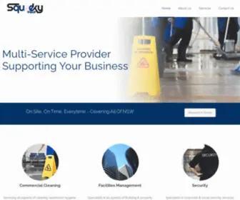 Squeekygroup.com.au(Commercial Cleaning) Screenshot