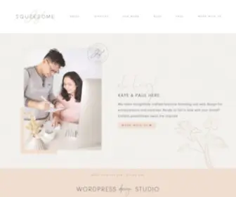 Squeesome.com(WordPress Website Design) Screenshot