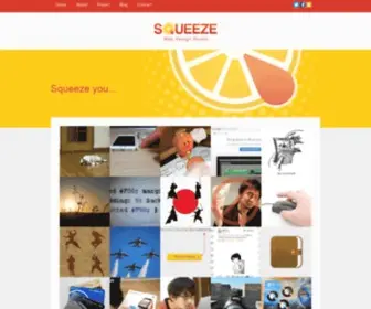 Squeeze.jp(Web Design Studio) Screenshot