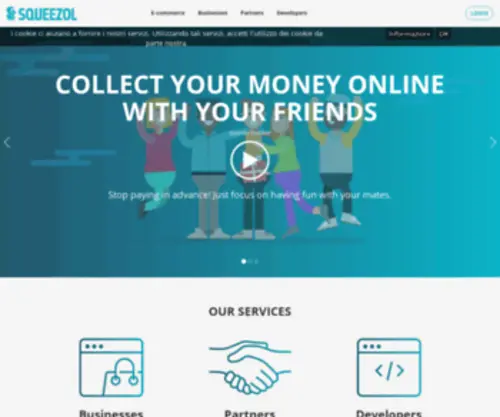Squeezol.com(Squeezol Payments) Screenshot