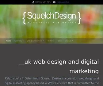 Squelchdesign.com(Web & Graphic Design) Screenshot