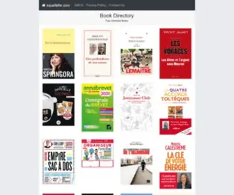 Squellette.com(Book Directory) Screenshot