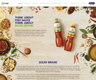 Squidbrand.com(Squid Brand) Screenshot