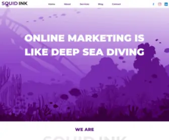 Squidinkau.com(Squid Ink) Screenshot