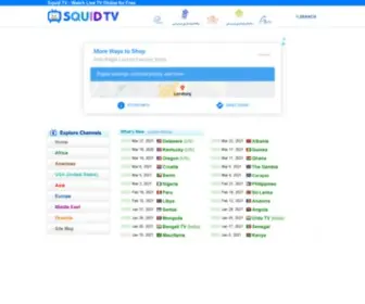 Squidtv.net(Squid TV) Screenshot