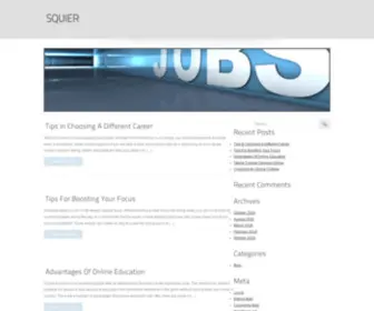 Squier.com(Jobs & Careers) Screenshot