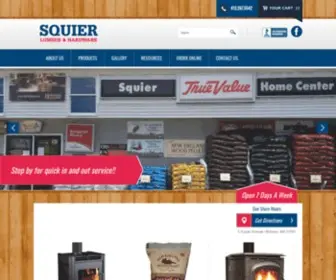 Squierlumber.com(Massachusetts Lumber Company) Screenshot