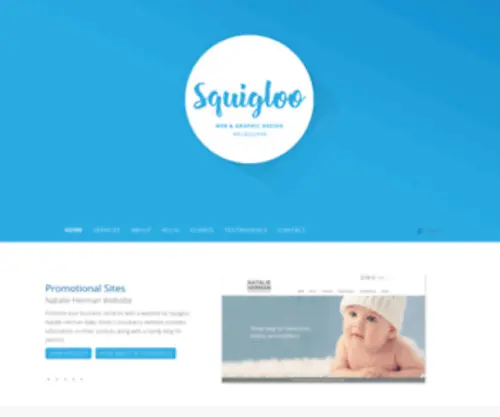 Squigloo.com.au(Squigloo Web & Graphic Design Melbourne) Screenshot