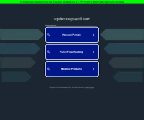 Squire-Cogswell.com(Ohio Medical) Screenshot
