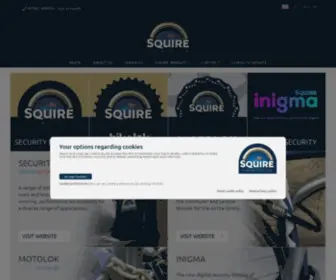 Squirelocks.co.uk(Squire Locks) Screenshot