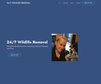 Squirrel-Removal-Services.com(24/7 Wildlife Removal) Screenshot