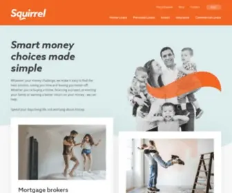 Squirrel.co.nz(Mortgage Brokers) Screenshot