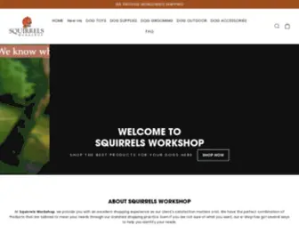 Squirrelsworkshop.com(Squirrels Workshop) Screenshot