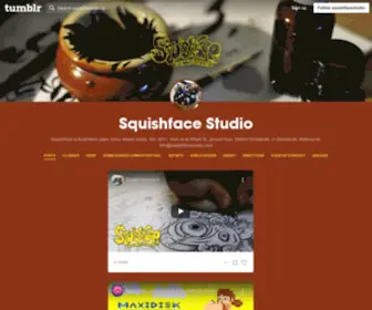 Squishfacestudio.com(Squishface) Screenshot