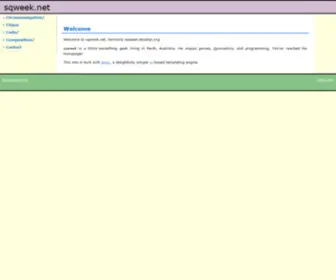 Sqweek.net(sqweek) Screenshot