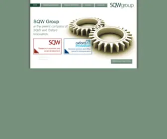 SQWgroup.com(SQW Group) Screenshot