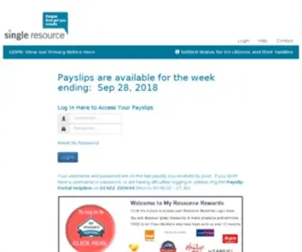 SR-Payslips.co.uk(Payslip Portal) Screenshot