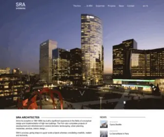 Sra-Architectes.com(Architectes ) Screenshot