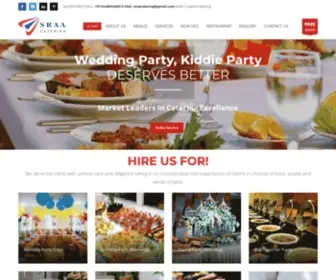 Sraacatering.com(Best Caterers in Bangalore) Screenshot