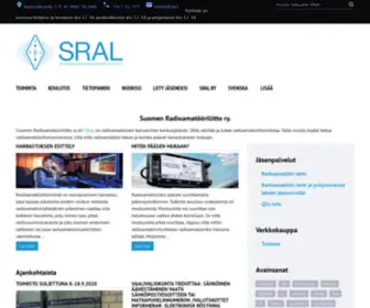Sral.fi(Suomen Radioamatööriliitto) Screenshot