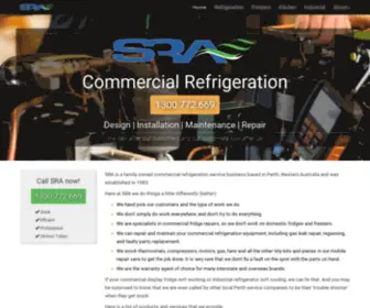 Sra.net.au(Commercial Refrigeration Repair & Maintenance) Screenshot