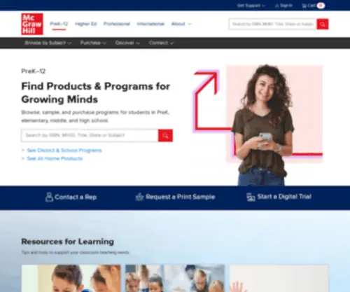 Sraonline.com(McGraw Hill) Screenshot