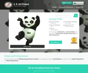 Srartprinters.com(Offset Printing Service) Screenshot